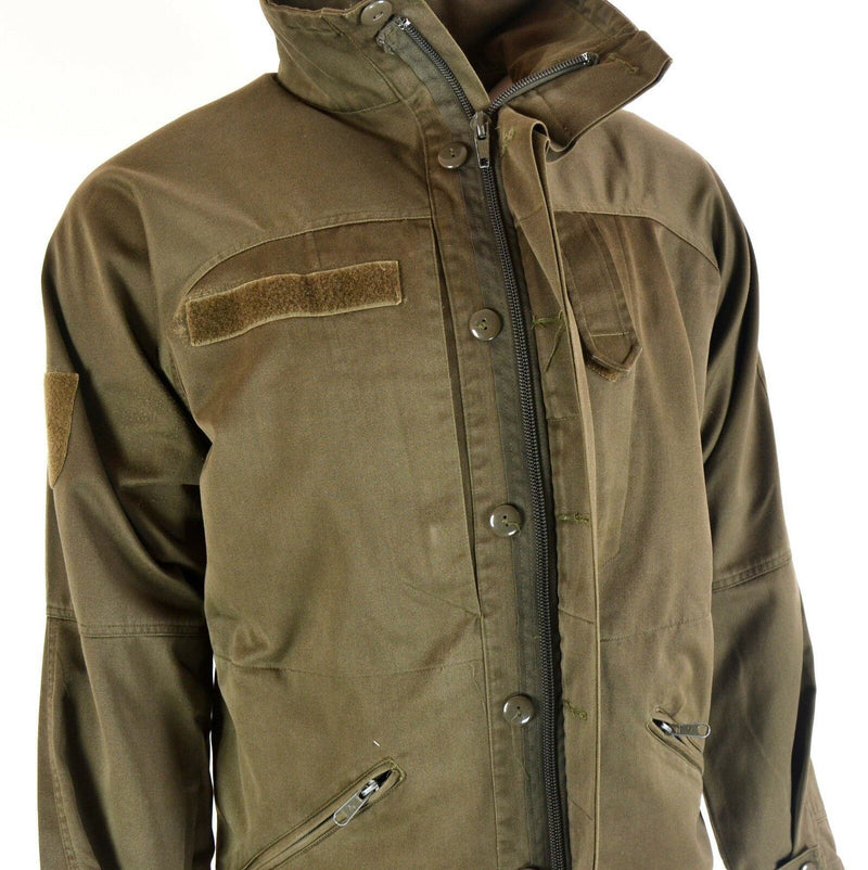 Original Österreichische BH Armee Kampf Bergjacke Ripstop Militär olivgrün OD