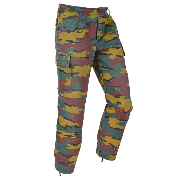 Original belgische Armee Feld Kampfhose Rip Stop Hose Militär Überschuss