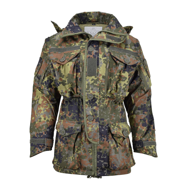 TACGEAR Marke Deutsch Militär stil smock jacke kommando flecktran YKK zipper