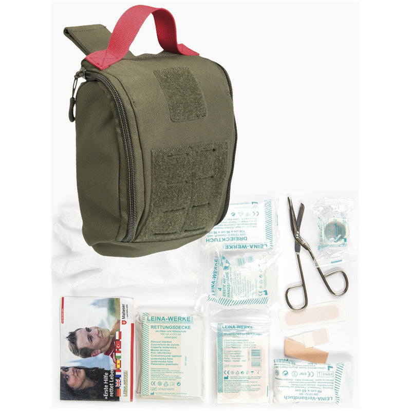 Mil-Tec Tactical First Aid Kit Mole type oliv medizinische Tasche IFAK 25-teilige Tasche