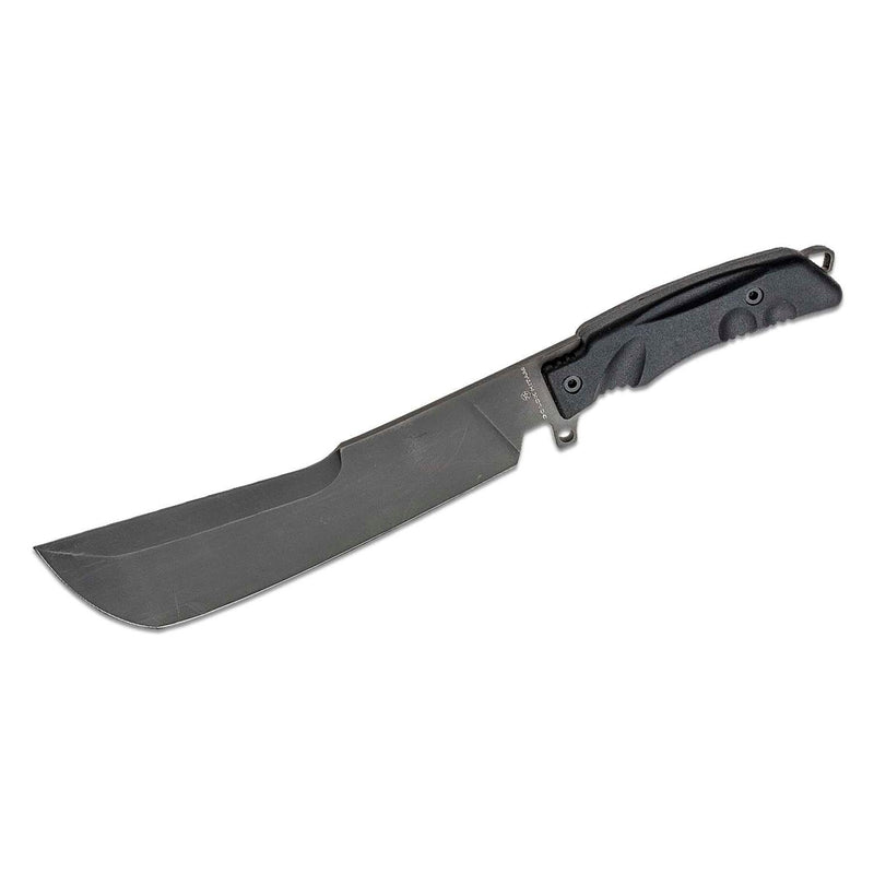 Fox Knives Golok Hitam Machete N690Co Stahl taktischer Full Tang agronomischer Griff