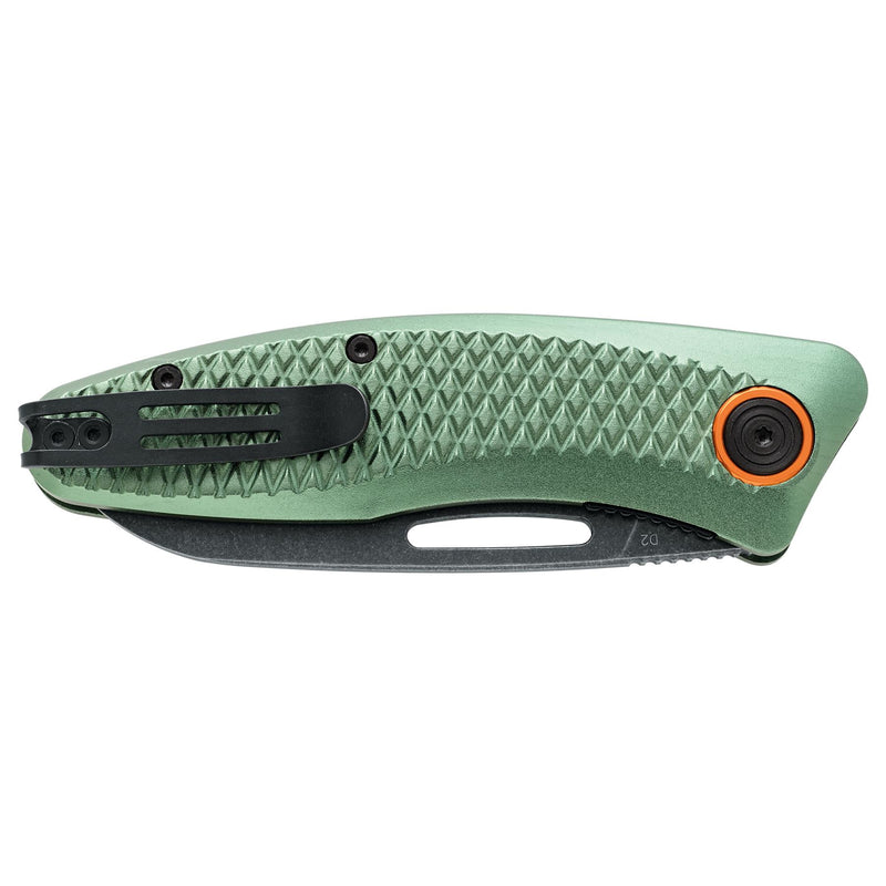 Fox Knives FERESA BF-762 OD Klappbares Taschenmesser, Drop Point, Edelstahl D2