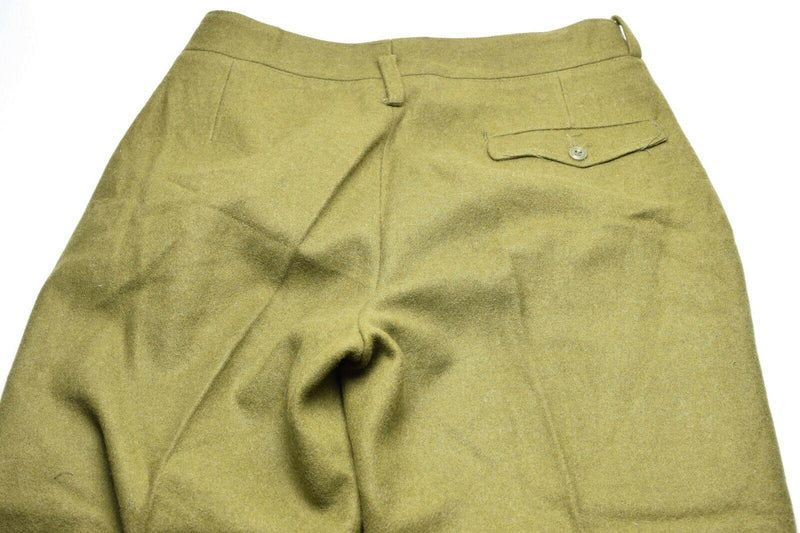 Echte rumänische Armee Wolle Feldhose Kampfhose Khaki OD Green Romania