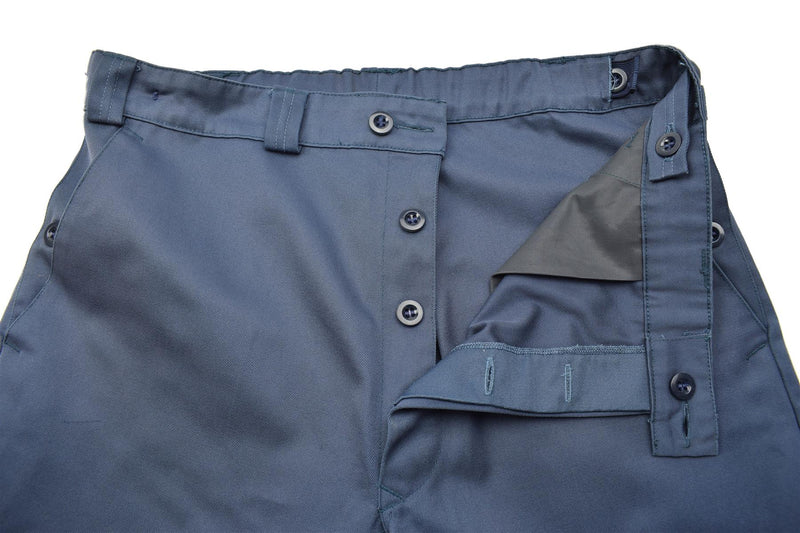 Echte Schweizer Zivilschutzhose Blaue Hose Kampfhose Schweiz Militär NEU