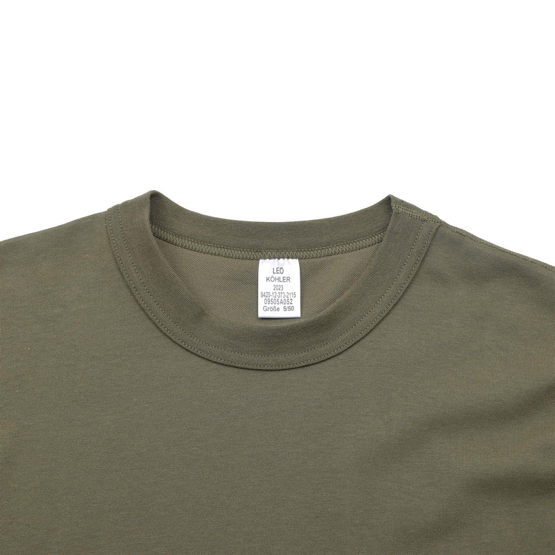 Leo Kohler Tactical Military T-Shirts BW Kurzarm Unterhemd Tropical Olive