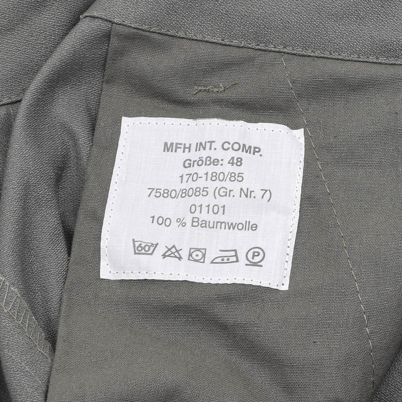 Deutsche Militärhose im Moleskin-Stil, olivgrüne Kampfuniformhose, Replik NEU