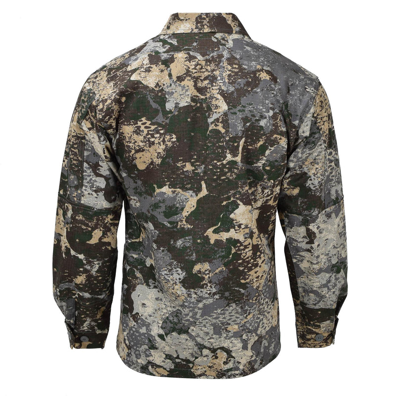 MIL-TEC Militär US BDU Feldtaktikjacke R/S Camouflage Uniform Ripstop