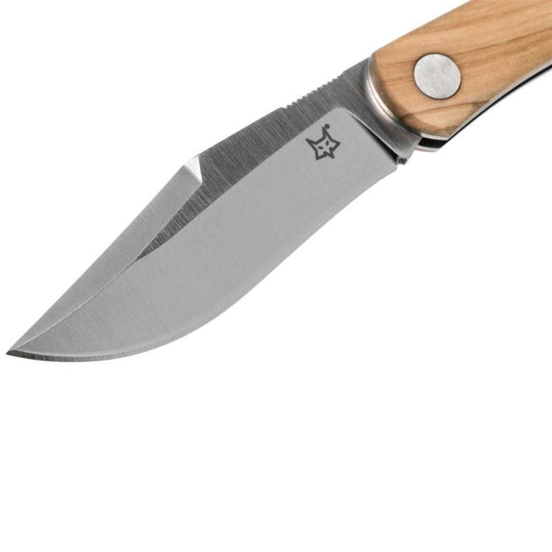 FoxKnives Brand Italy LIBAR Klappmesser Edelstahl M390 Olivenholzgriff