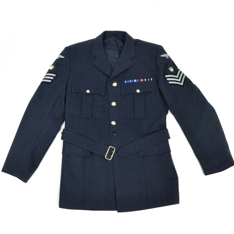 Echte britische Militärjacke der Air Force RAF, blau, Militärausgabe, NEU