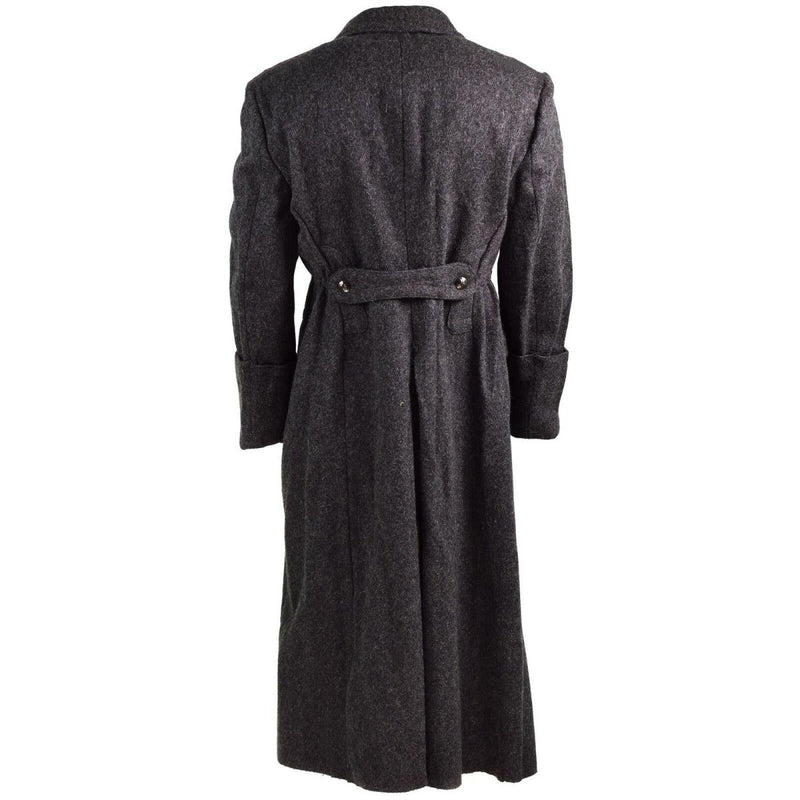 Echter bulgarischer Trenchcoat Militärarmee Wollmantel Schwerer Winter Herren