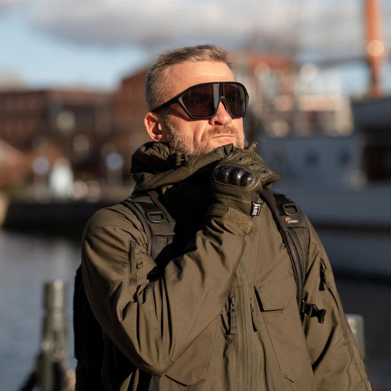 Helikon-Tex Piligrim Anorak Jacke, feuerfest, schnelltrocknend, wachsbar, Bushcraft