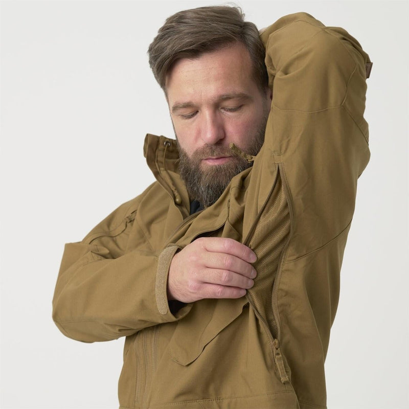 Helikon-Tex Piligrim Anorak Jacke, feuerfest, schnelltrocknend, wachsbar, Bushcraft