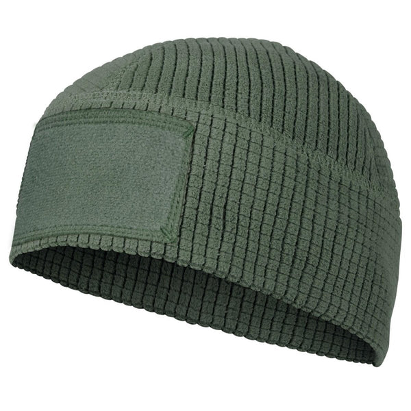 Helikon-Tex Range Beanie Cap Grid Fleece Taktische Wintermütze Warm Gear Oliv