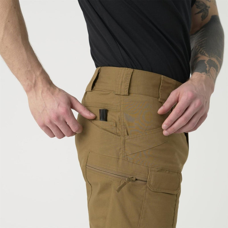 Helikon-Tex Urban Tactical Pants Polycotton Ripstop Strapazierfähige Outdoor-Hose Schwarz