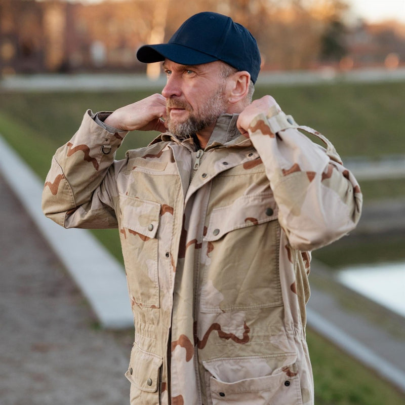 M-TAC Baseballkappe im Militärstil, leicht, faltbar, taktischer Hut, Marineblau