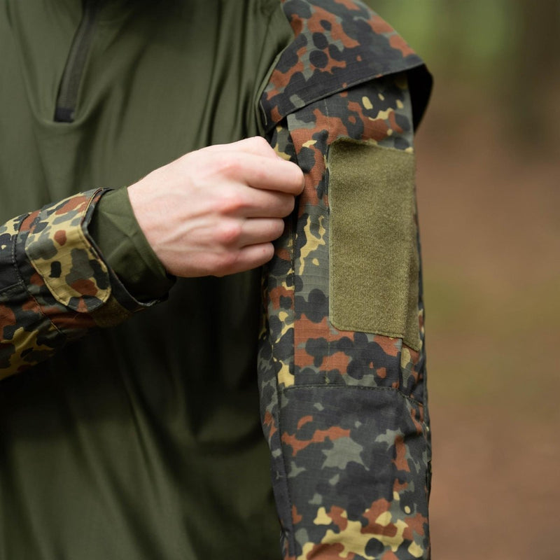 MFH Marke US Militär Stil Hemden Flecktarn Camouflage Kampf taktische Feld NEU