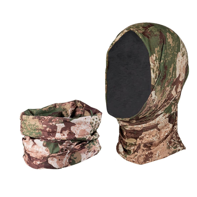 MIL-TEC Sturmhaube im Militärstil, Gesichtsmaske, Camouflage, Jagd, leicht, Unisex