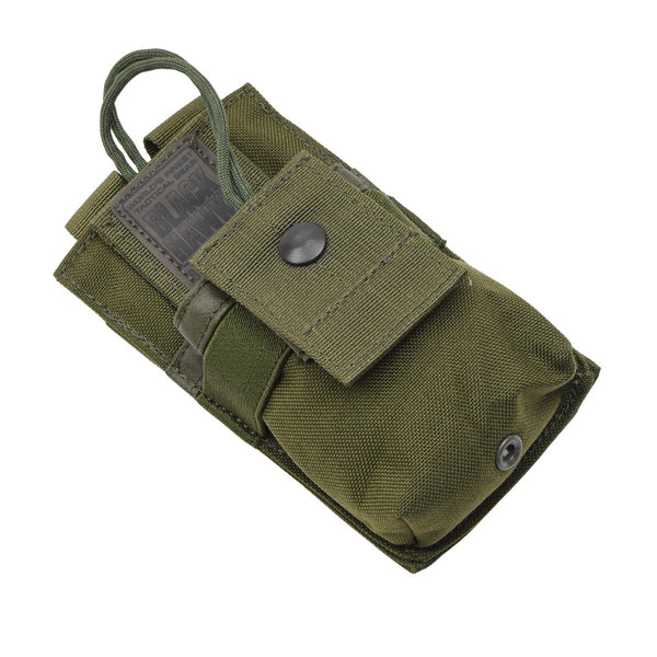 Original Britisches Militär GPS Funkgerättasche Molle Tasche Nylontasche Holster Oliv