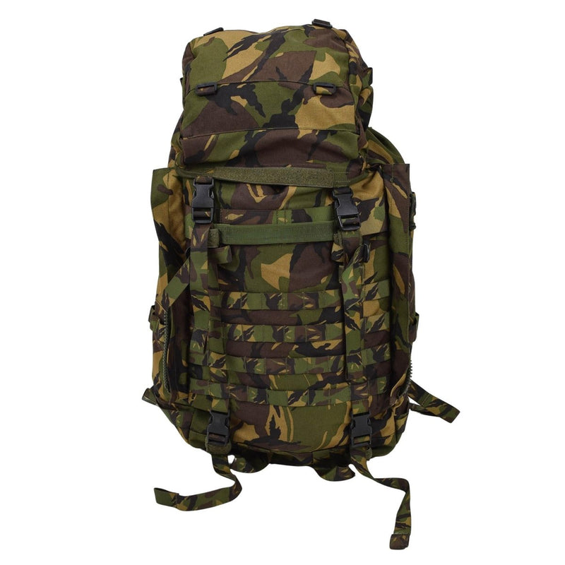 Original niederländischer militärischer taktischer Rucksack 60L MOLLE Loops DPM Woodland Camo