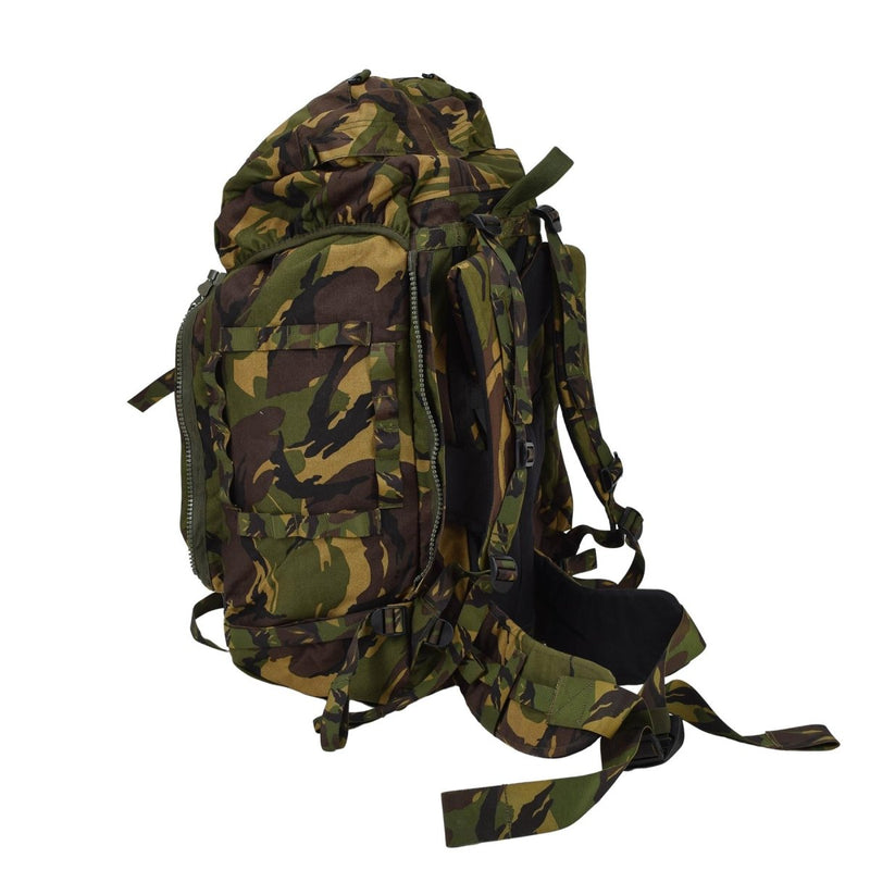 Original niederländischer militärischer taktischer Rucksack 60L MOLLE Loops DPM Woodland Camo