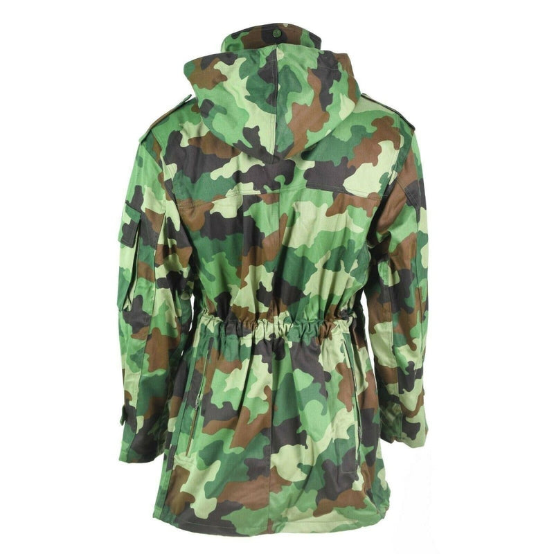 Original serbische Armee Parka Spezialkräfte Truppen BDU Jacke mit Futter NEU