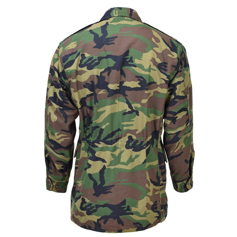 Original Südkorea Militär parka M90 woodland camouflage einstellbare feld kampf