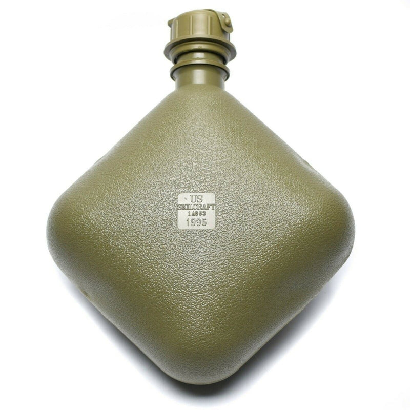 Original US Army Feldflasche 2 QT Wasserflasche mit Beutel Olive OD USA Überschuss