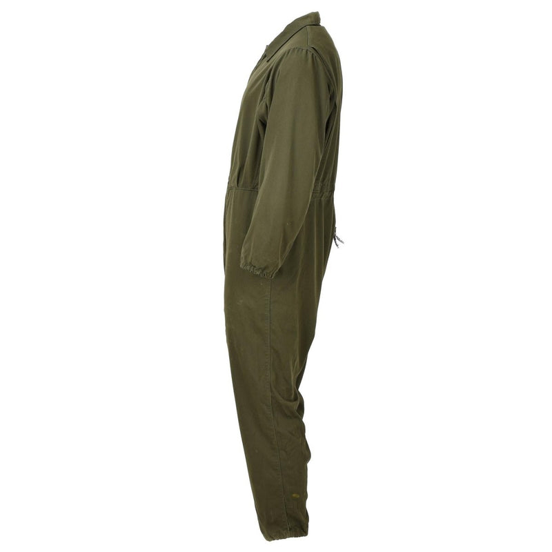 Original US Militär Mechaniker Overall Arbeitsanzug Mes Jumpsuit Uniform Oliv