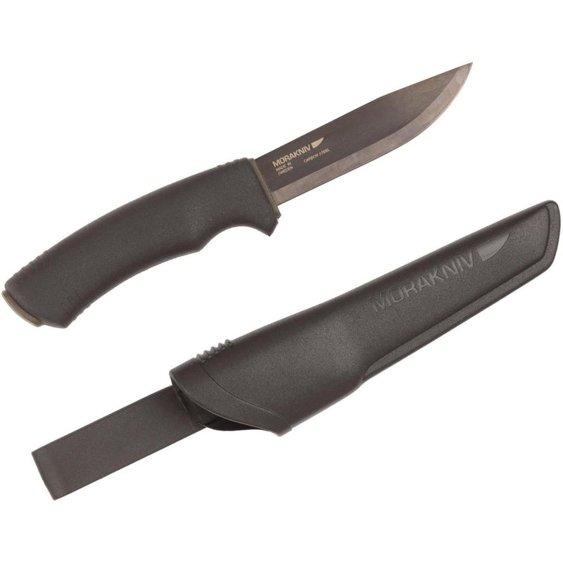 Schwedisches Messer MORA Bushcraft Black Carbon Jagd Survival Taktisch Feststehende Klinge