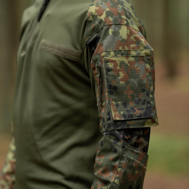 TACGEAR Marke Bundeswehr Stil Hemden Kampftruppen Unterwäsche Flecktarn Camo