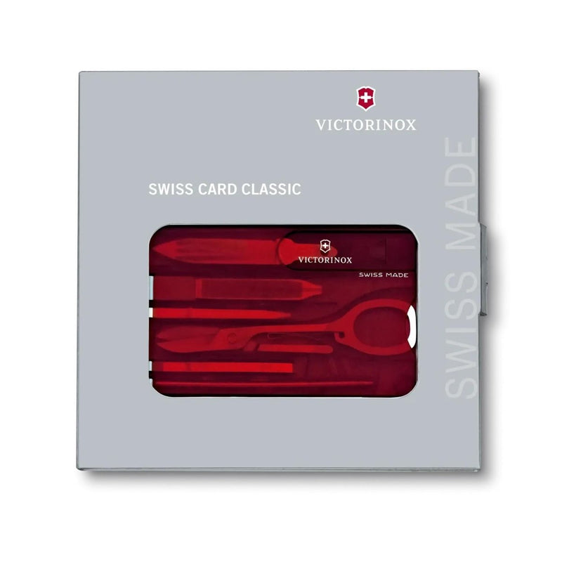 Victorinox SwissCard Classic Multitool 10 Funktionen Kompakt und praktisch