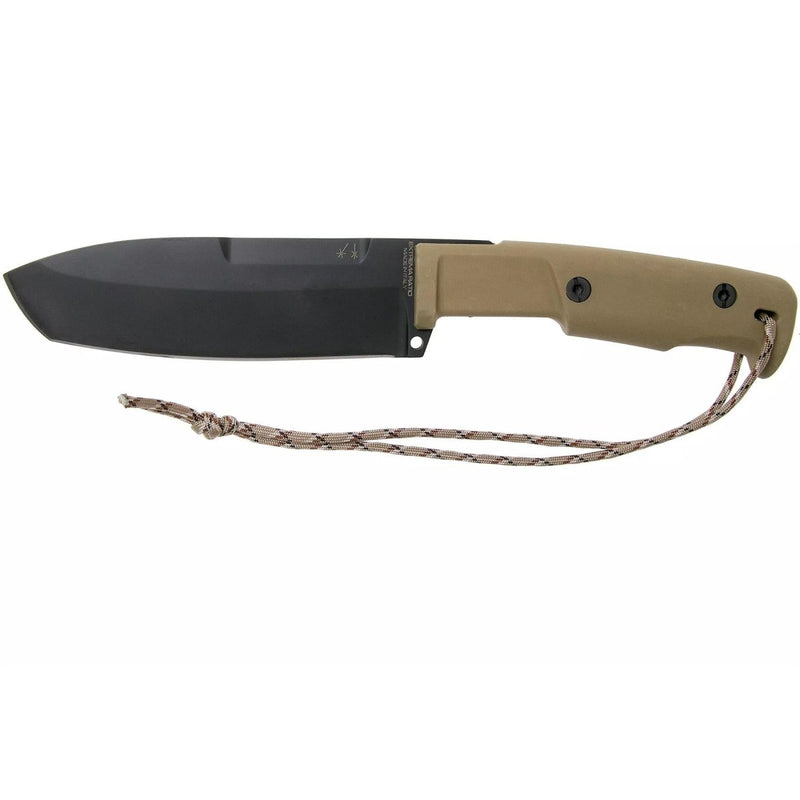 SELVANS DESERT tactical bushcraft survival knife fixed drop point Bohler N690 steel forprene handle Extrema Ratio