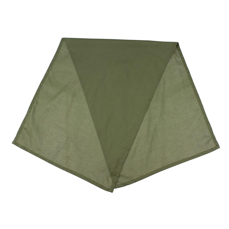 Original genuine British army Desert Scarf Green bandana headwrap viscose military lightweight breathable