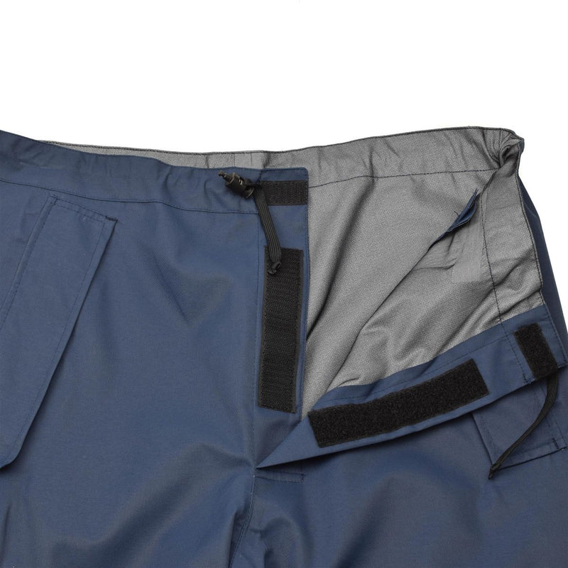 goretex trousers blue