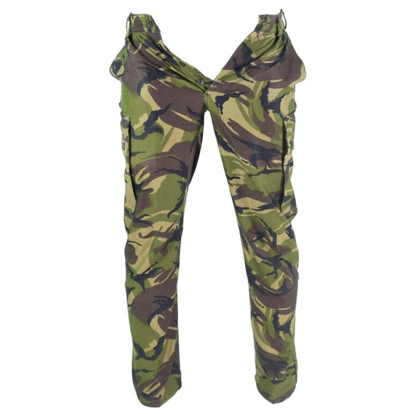 Original Dutch army combat pants woodland camo trousers cargo pockets workwear travel casual