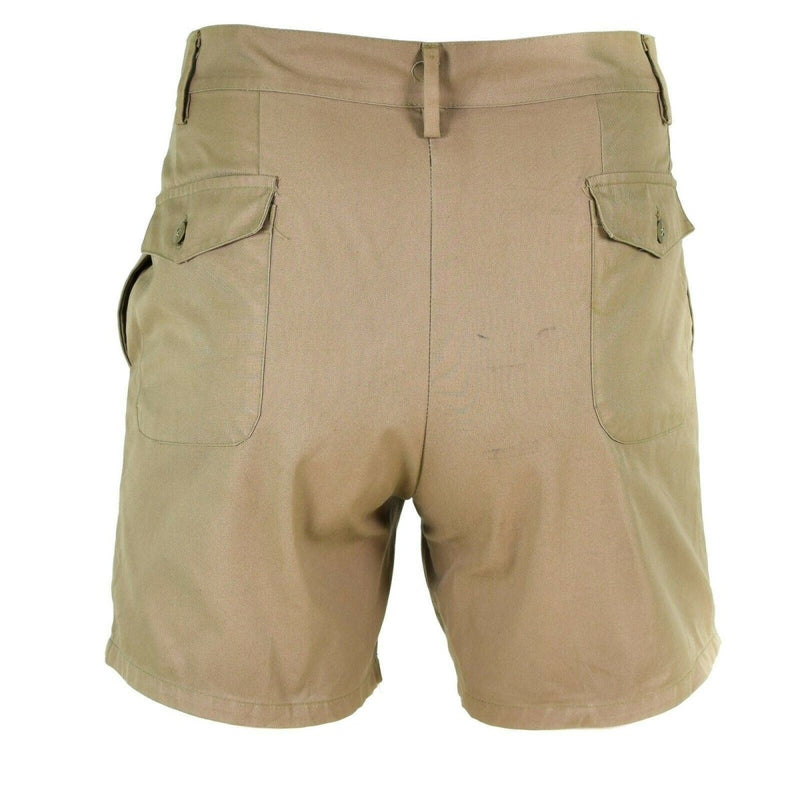 Italian army shorts Khaki Chino Military combat field bermuda BDU