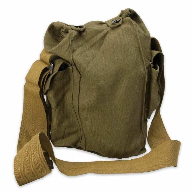 Genuine Soviet Army Surplus Canvas Military Shoulder Gas Mask Bag