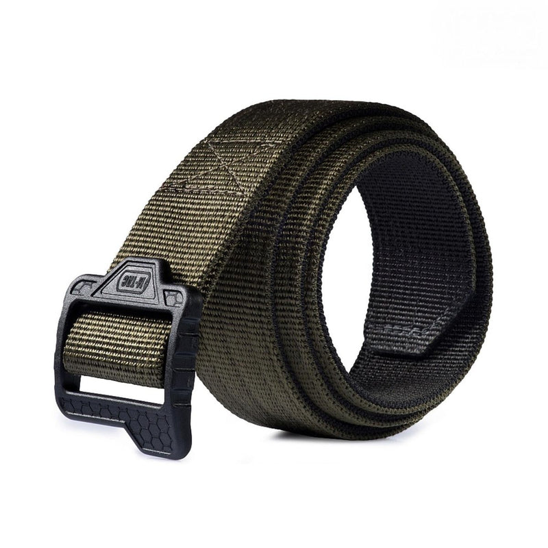 M-TAC Military style tactical combat Belt canvas quick-release buckle plastic reversible unisex belt