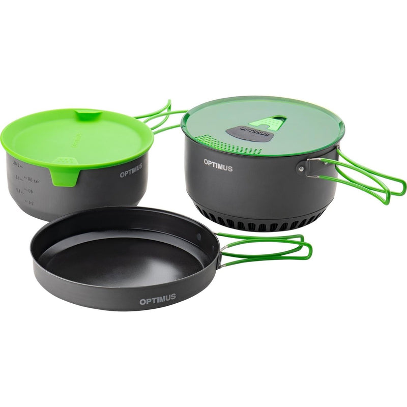 Optimus Terra Camp 4 Pot Set Cooking non-stick camping camper outdoor