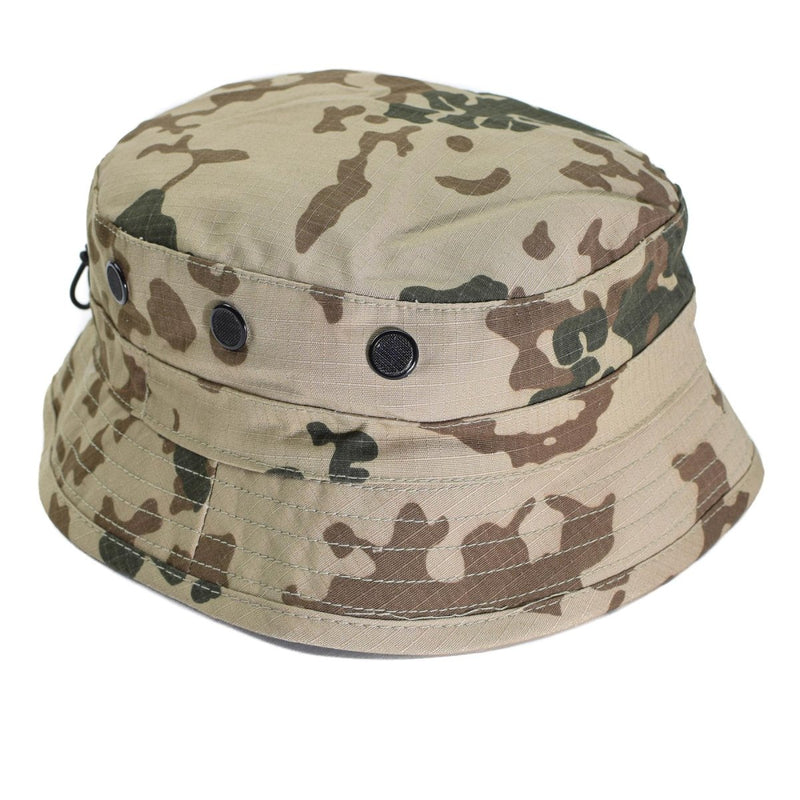 TACGEAR German style boonie hat desert flecktran camouflage ripstop